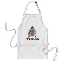 I Love Cycling Apron
