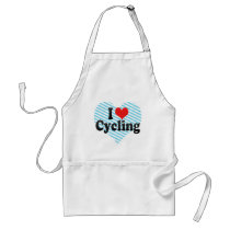 I Love Cycling aprons