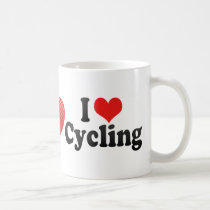 I Love Cycling mugs