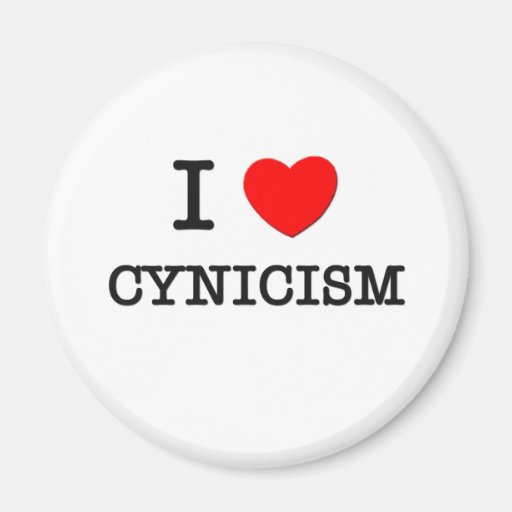 I Love Cynicism Magnets