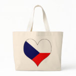I Love Czech Tote Bags
