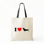 I Love Dachshunds Bag