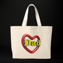 I Love Dad bags