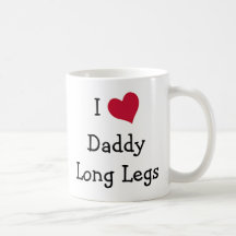 I Love Daddy Long Legs Coffee Mugs