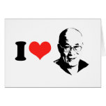 I Love Dalai Lama Cards