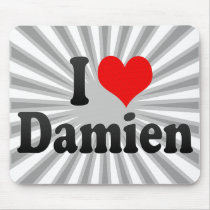 I love Damien Mouse Pads