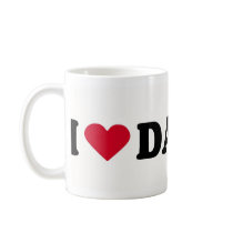 I LOVE DAMIEN COFFEE MUGS