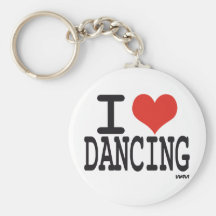 I love dancing keychains