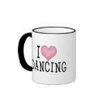 I Love Dancing mugs