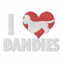 I Love Dandies Embroidered T-Shirt