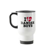 I Love Danish Boys Coffee Mug