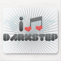 I Love Darkstep Mousepad
