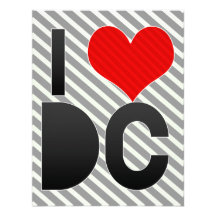 I Love DC Invitation