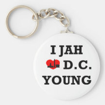I Love DC Keychains