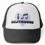 I Love Deathcore Trucker Hats