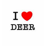 I Love DEER t-shirts