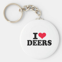 I love Deers Keychains