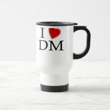 I Love Des Moines Coffee Mug