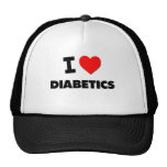 I Love Diabetics Mesh Hats