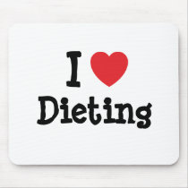 I love Dieting heart custom personalized