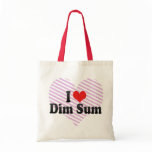 I Love Dim Sum Canvas Bags