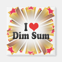 I Love Dim Sum Magnets