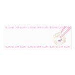 i love dim sum profile card!! business card template