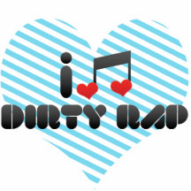 I Love Dirty Rap Photo Sculpture