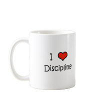 I Love Discipline Mug