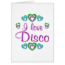 I Love Disco cards