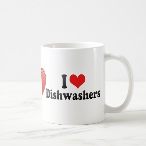 I Love Dishwashers Mugs
