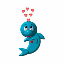 I love dolphins - I love you Photo Sculpture