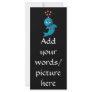 I love dolphins - I love you Rack Card Design