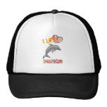 I Love Dolphins Trucker Hats