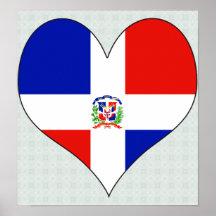I Love Dominican Republic Poster