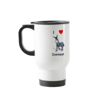 I love donkeys coffee mugs