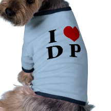 I Love DP Dog Shirt