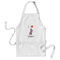 I love dragons aprons