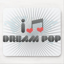 I Love Dream Pop Mousepads