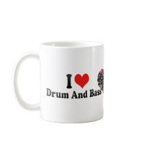 I Love Drum And Bass Mug