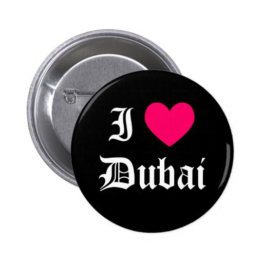 I Love Dubai Pin
