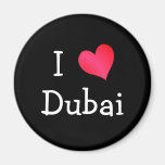 I Love Dubai Refrigerator Magnets