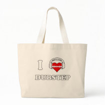 I Love Dubstep Tote Bag