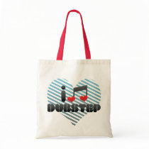 I Love Dubstep Canvas Bag