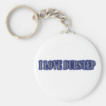 I LOVE DUBSTEP KEYCHAINS