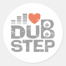 I Love Dubstep Sticker