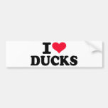 I love ducks bumper stickers