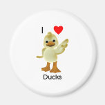 I love ducks magnets