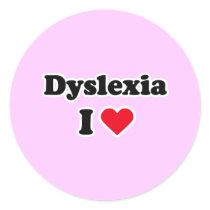 I love dyslexia