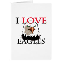 I Love Eagles cards